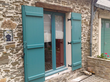 Volets battants aluminium