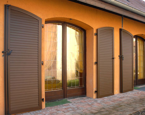 Volets battants aluminium