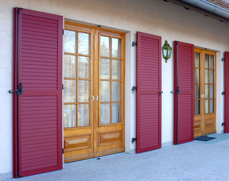 Volets battants aluminium