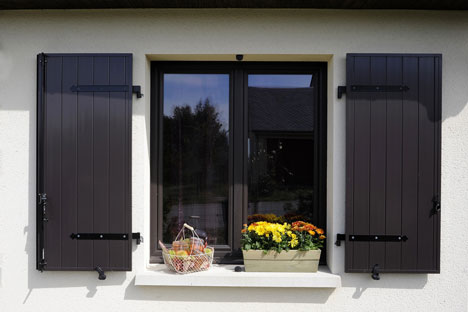 Volets battants aluminium